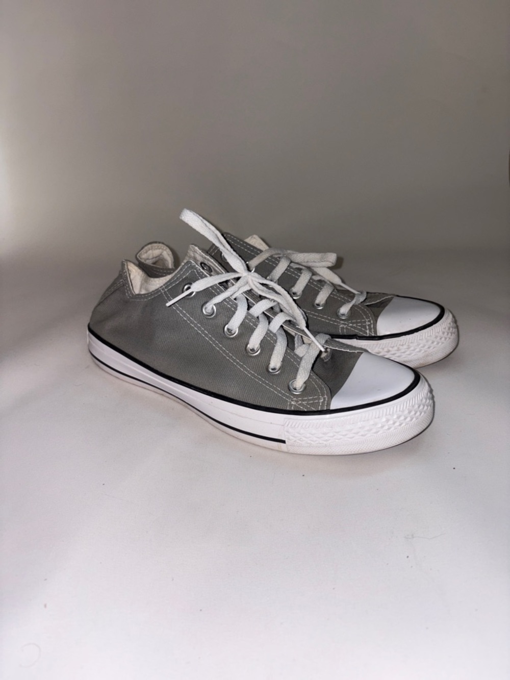 Converse Chuck‎ Taylor All Star Low Top Charcoal Sneakers Size 7